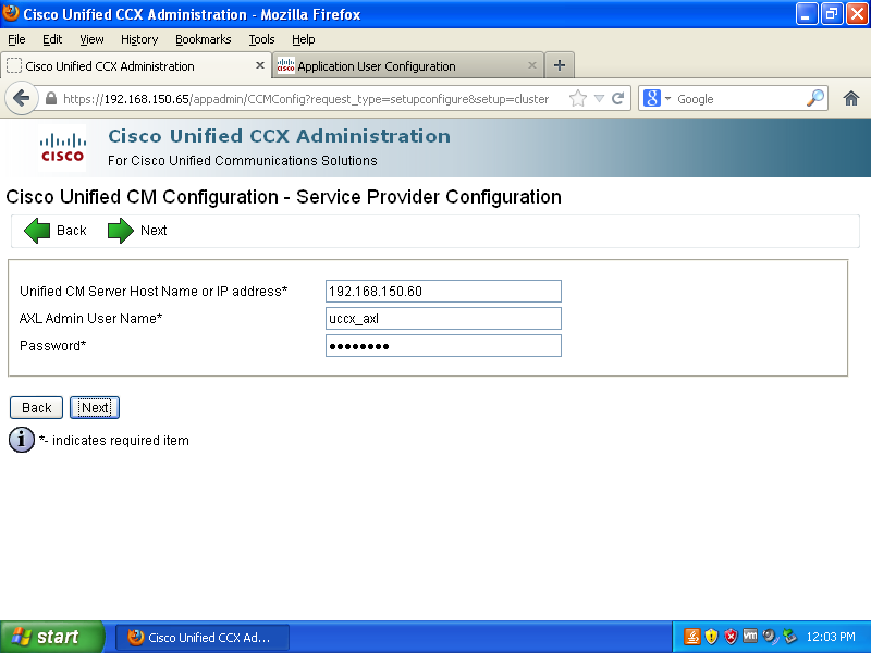 Cisco Unified Contact Center Express (UCCX) Initial Setup