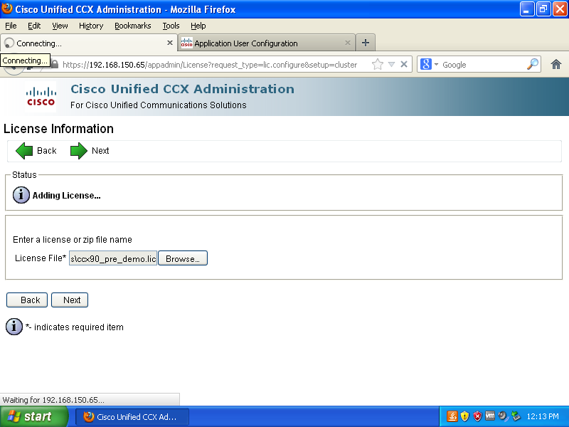 Cisco Unified Contact Center Express (UCCX) Initial Setup