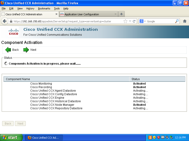 Cisco Unified Contact Center Express (UCCX) Initial Setup